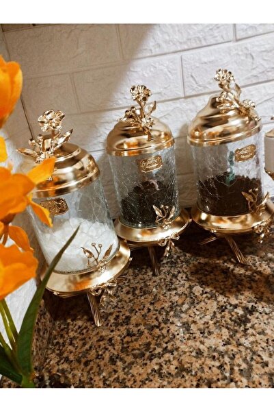 Vanilya طقم مرطبان لوكس بأرجل