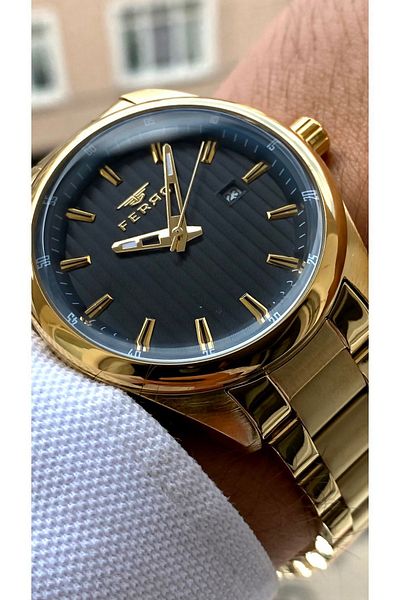 FERRO Original All Functions Aktifçelik Strap New Season Luxury Men's Watch