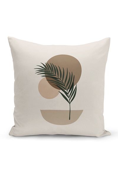 Bertille Home Σειρά Minimalist Digital Printed Κάλυμμα μαξιλαριού διπλής όψης