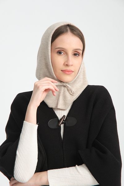 VEGA MODA Регулируема табла от трикотаж - Балаклава, шапка, качулка - Плетена балаклава