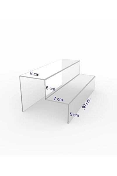 Nisba Ticaret Nisba Pleksi Standı 35cm Ve 30cm Toplamda 2 Adet Ürün Pleksi Şe...