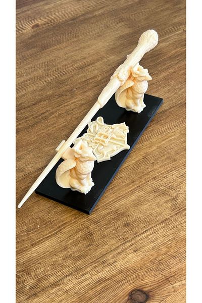 Shaddshop Harry Potter Wand and Wand Stand - Figure