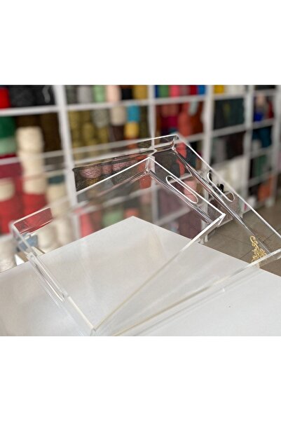 SOLİDCLASS Nisba Ticaret Ürünü 25x35 Cm Ve 1 Adet 14x22 Şeffaf Pleksi Sunum Tepsisi ( 2 Adet Ürün)