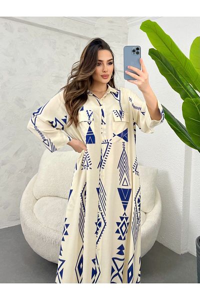 PREMİER VİE TESETURE SHIRT DRESS