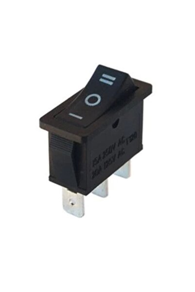 Generic Brand Ic-115 مفتاح ضيق غير مضاء للتشغيل والإيقاف 3p لمجفف الشعر (3 قطع)