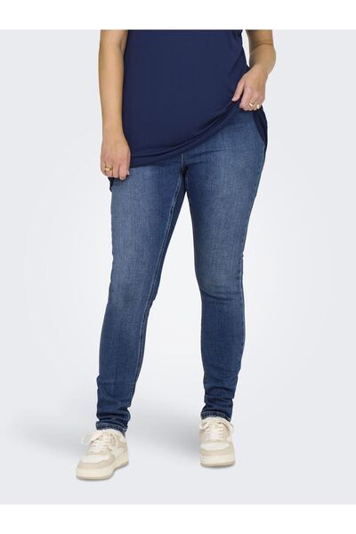 Only Carmakoma Skinny Jeans CARMILA Uzun Boy Skinny Fit Jeans