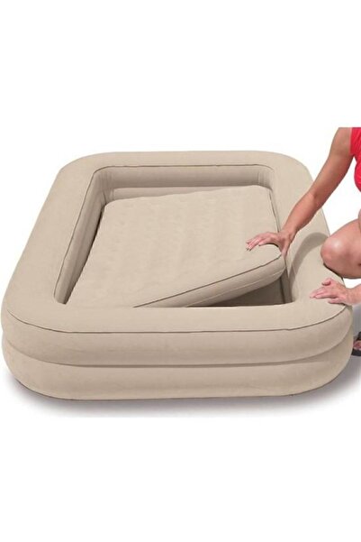 Intex Çocuk Seyahat Şişme Yatak Seti 107x168x25 cm. 66810