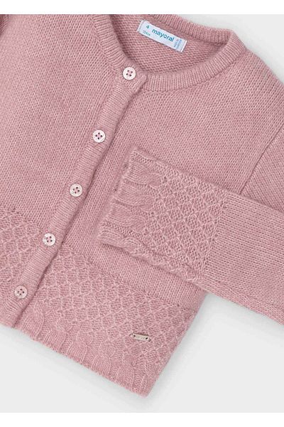 MAYORAL Pink Girl's Orme Cardigan