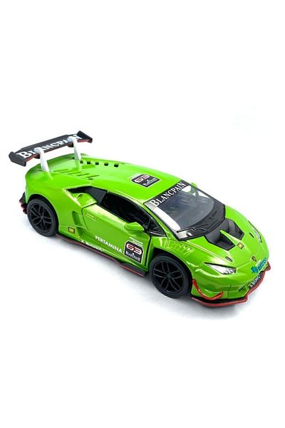 Kinsmart لامبورغيني هوراكان Lp620 - 2 سوبر تروفيو سحب قطرة 5 بوصة. سيارة موديل مرخصة، لعبة سيارة 1:36