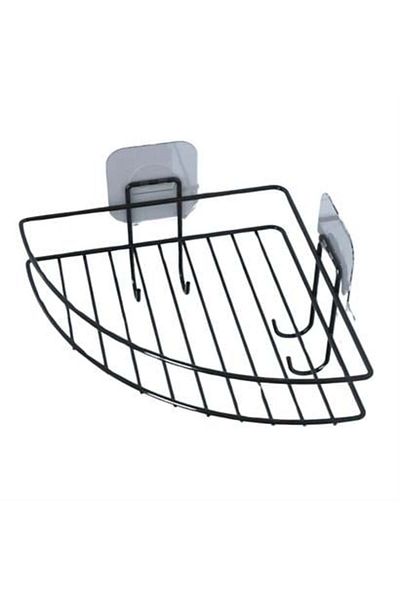 Buffer Anneby Adhesive Bathroom - Shelf with Hook and Shower Shampoo Holder Organizer