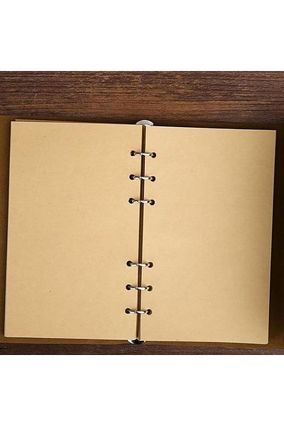 ezl Leaf Patterned Commemorative Book Decorative Gift
