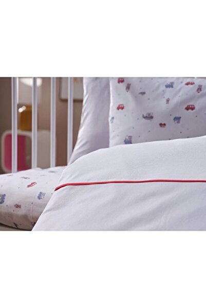 Doqu Home Embroidered Baby Bedding Set Baby Car Baby - White