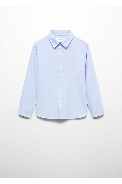 MANGO Kids Tricou Albastru Pentru Copii