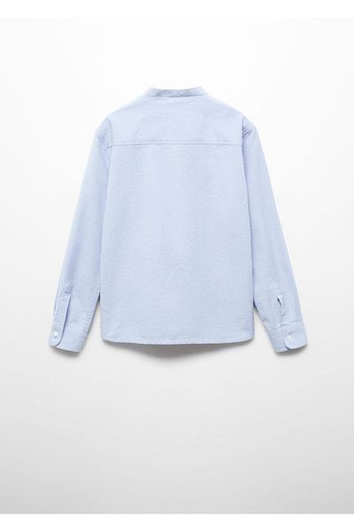 MANGO Kids Tricou Albastru Pentru Copii