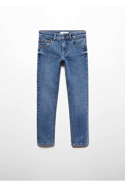 MANGO Kids Röhrenjeans aus Baumwolle