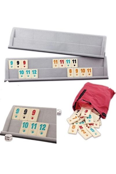 Star Oyun Star Konken Plastic Okey Set