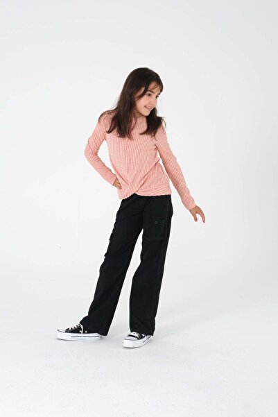 Kyron Ροζ μακρυμάνικο κορδόνι μπλουζάκι