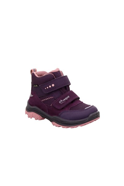 Superfit Jupiter Çocuk Gore-tex Cırtlı Bot, (wide/geniş), Mor Süet