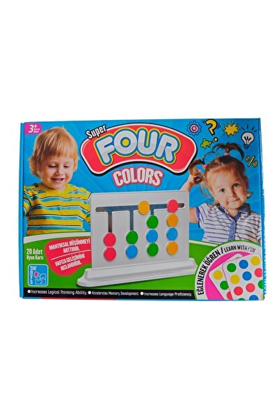 Tor Toys Renkli Rubik Abaküs Montessori Zeka Oyunu - Eğitici ve Eğlenceli - S...