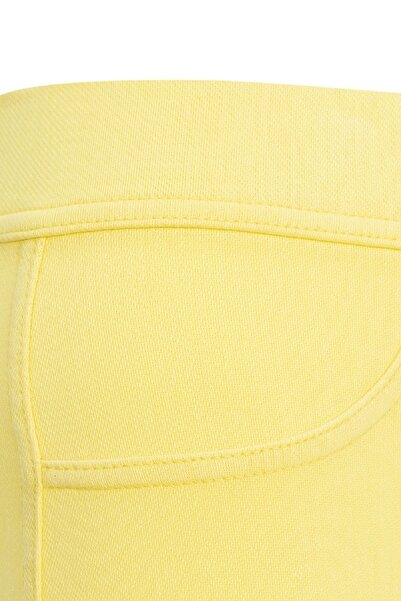 FSM1453 Girl's Cotton Normal Waist Jean Trousers Lycra Colored Lycra Leggings -354