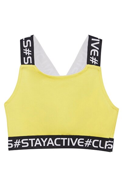 Colorinas Stay Active Neon Crop Top