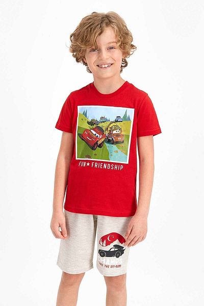 CARS Boy's Red Bermuda Suit