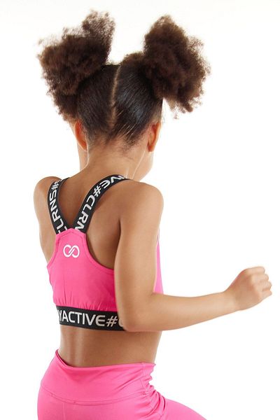Colorinas Rămâneți activ Neon Crop Top
