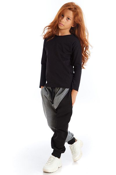 Colorinas Μαύρο Antra Comfy Boy's Comfortable Comfortable Cotton Shalwar