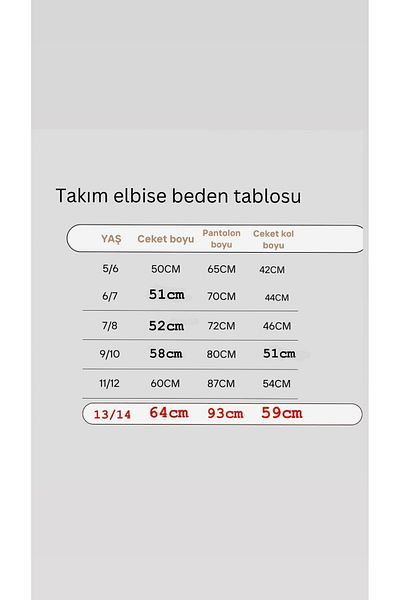 limakıds suit 4 pieces