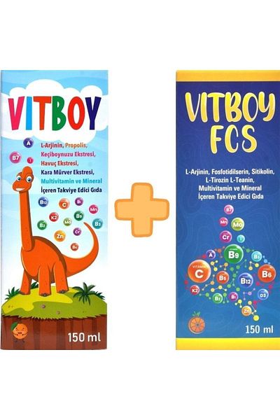 Vitboy 150 ml Supplementary Food - and Fcs Multivitamin and Mineral Syrup