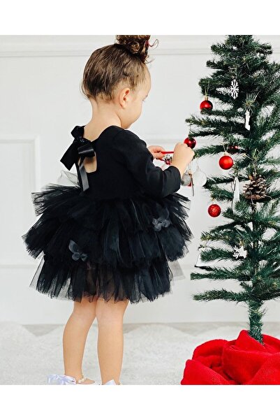 Tinypeople Kız Çocuk Kelebek Tütü Abiye Elbise