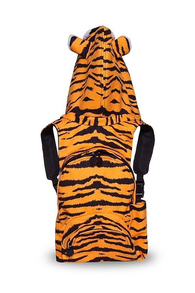 Deriderim Morikukko Tiger Hooded Children's Backpack - Back to School