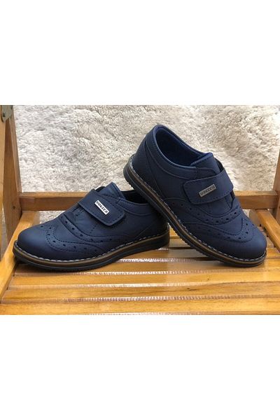 KAFKASLAR Παπούτσια περιτομής για αγόρια Classic Navy Blue με αντιολισθητική σόλα