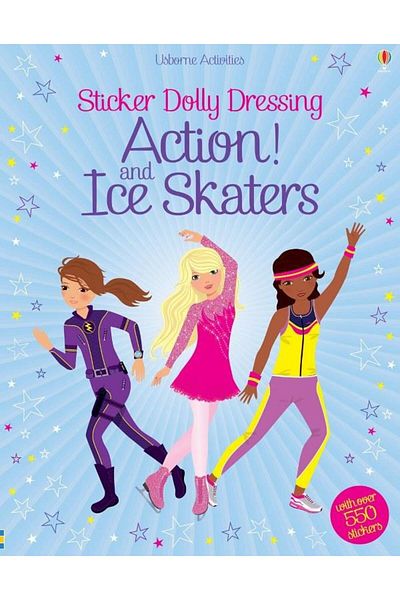 Usborne Dolly Accessory Dress and Ice Skaters Sticker Set