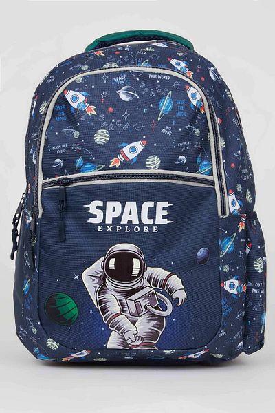 DeFacto Boy's Space Patterned School Bag C8333A8Ns