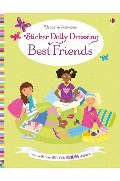 Usborne Sticker Dolly Dressing Best Friends