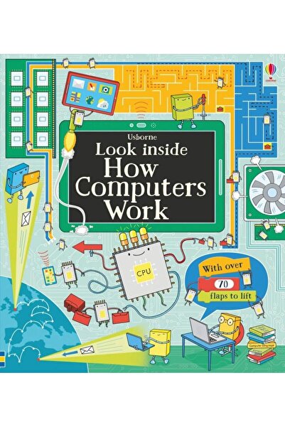 Usborne انظر داخل كيف يعمل الكمبيوتر
