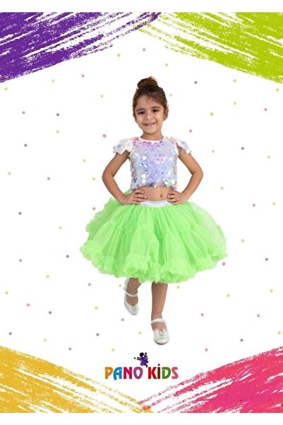 Pano Kids Patiska Nostalji Karnaval Tütü Etek Sadece Etek