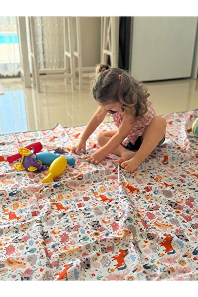 Aşkın Parti Evi FARM.145x100 سم مقاوم للماء، غطاء أرضي/طاولة، للأنشطة والطعام...