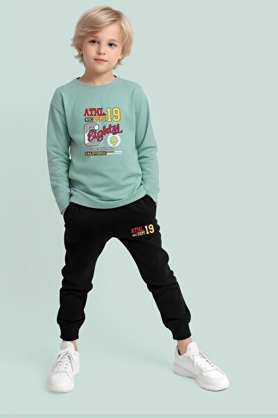 FYK COLLECTİON Set de îmbrăcăminte pentru băieți cu buzunare imprimate
