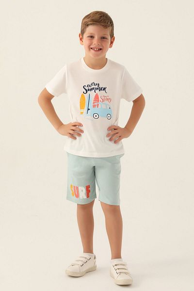 Rolypoly Every Cream Boy Bermuda Suit