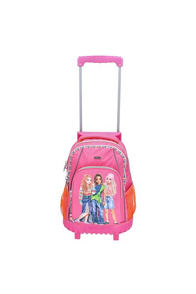 Top Model School Bag - Girls Checked Design