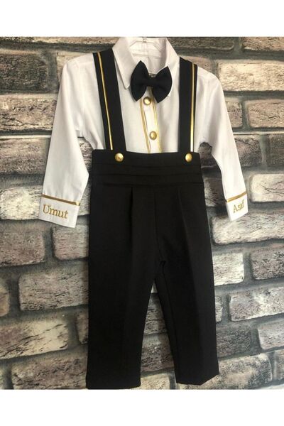 HOBİ Klasik Salopet Takım Gold Detaylı