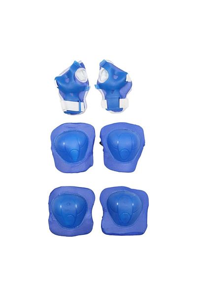 YILDIRIM OYUNCAK Silicone Roller Skates Adjustable Roller Skates Lighted Children's Skates - Set of 2 with Knee Pad and Elbow Pad Protection