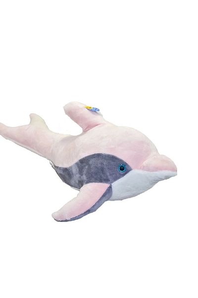 GRAN TOYS Plush Dolphin - Play and Sleep Companion, 70cm