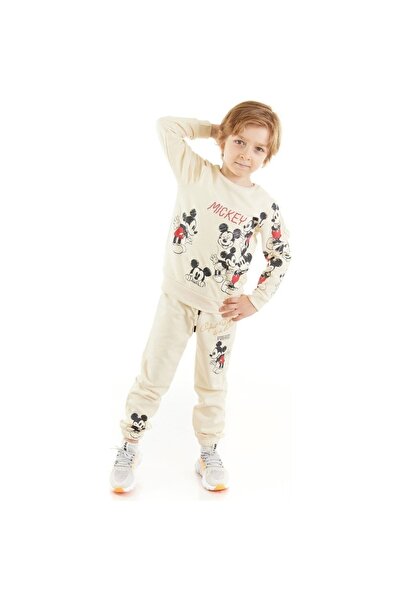 Mickey Mouse Lisanslı Erkek Çocuk Eşofman Takım 20087