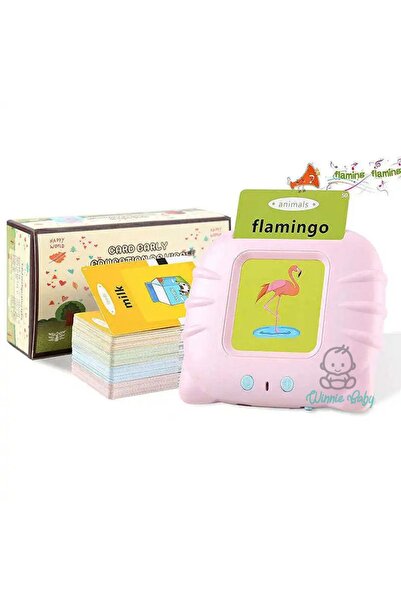 Winnie Baby Erken Eğitim İngilizce Konuşan Sesli Flash Kartları 112 Kart 224 ...
