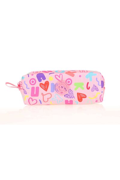 KAUKKO Pink Business Pencil Bag - K2584