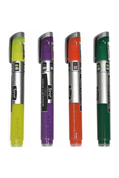 Serve Liquid 4 Color Highlighter - Model 3