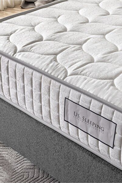 US. SLEEPING Full Ortopedik Grey Yaylı Yatak
